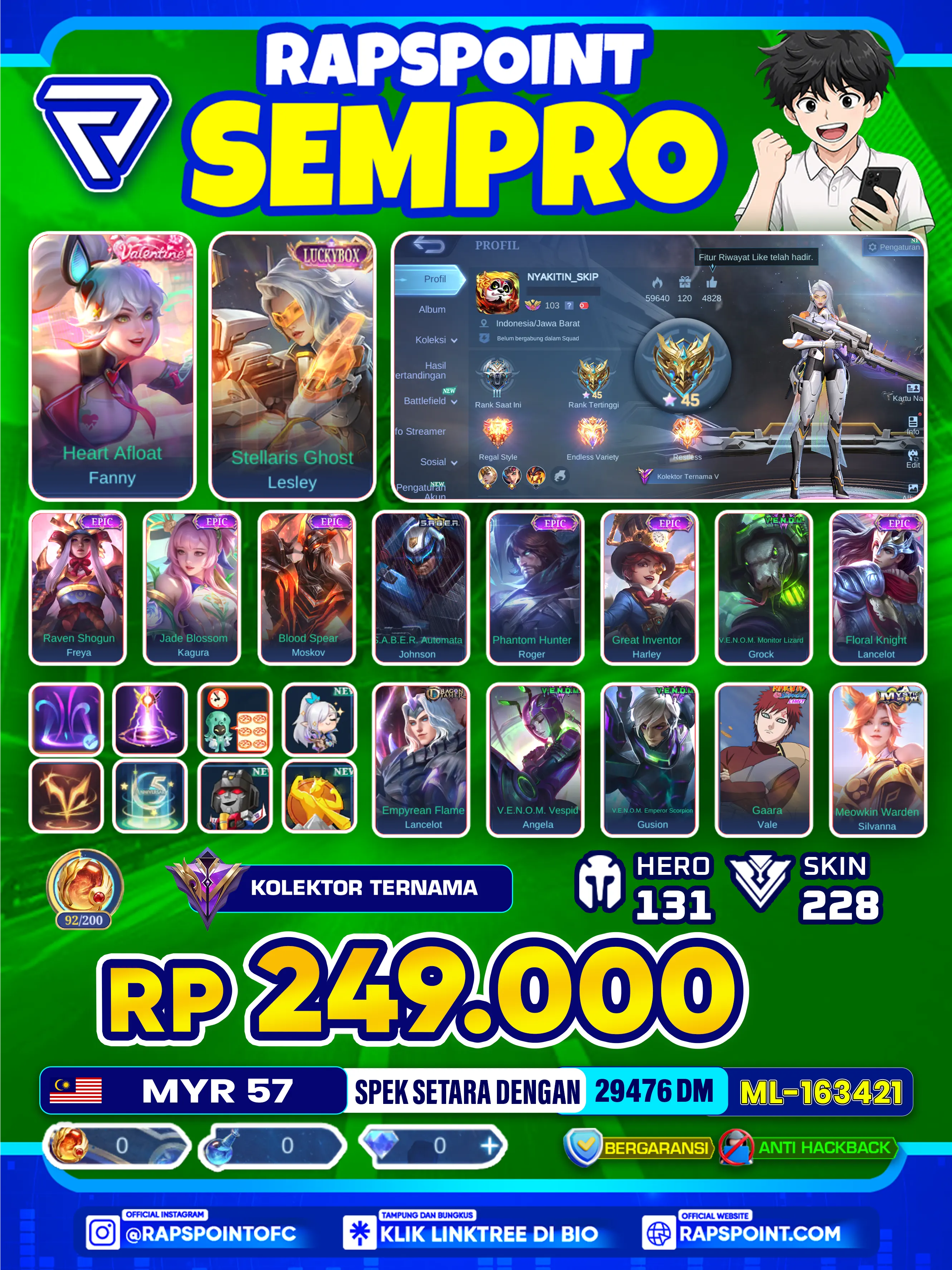 LESLEY EPIC LIMIT