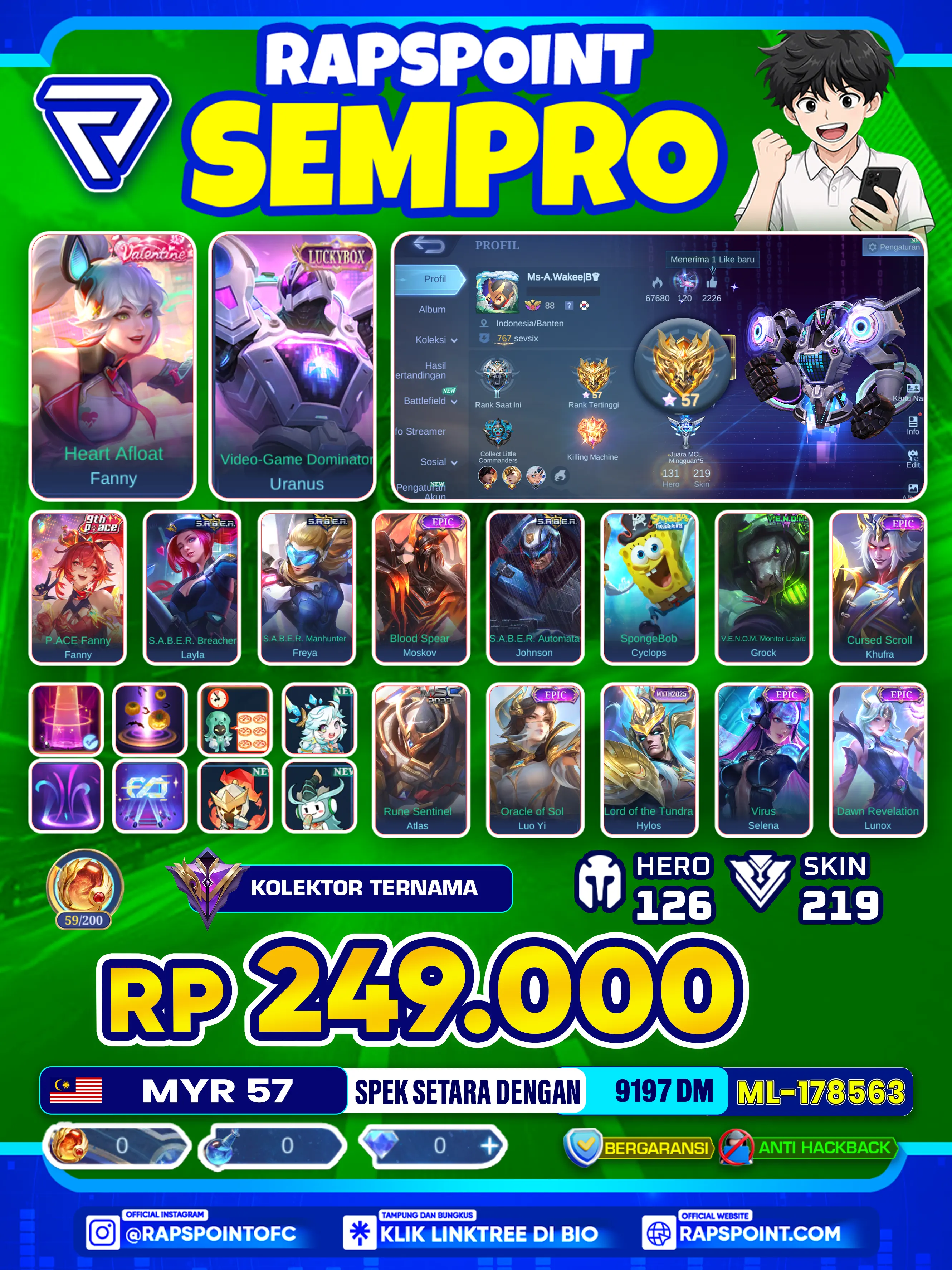 URANUS EPIC LIMIT