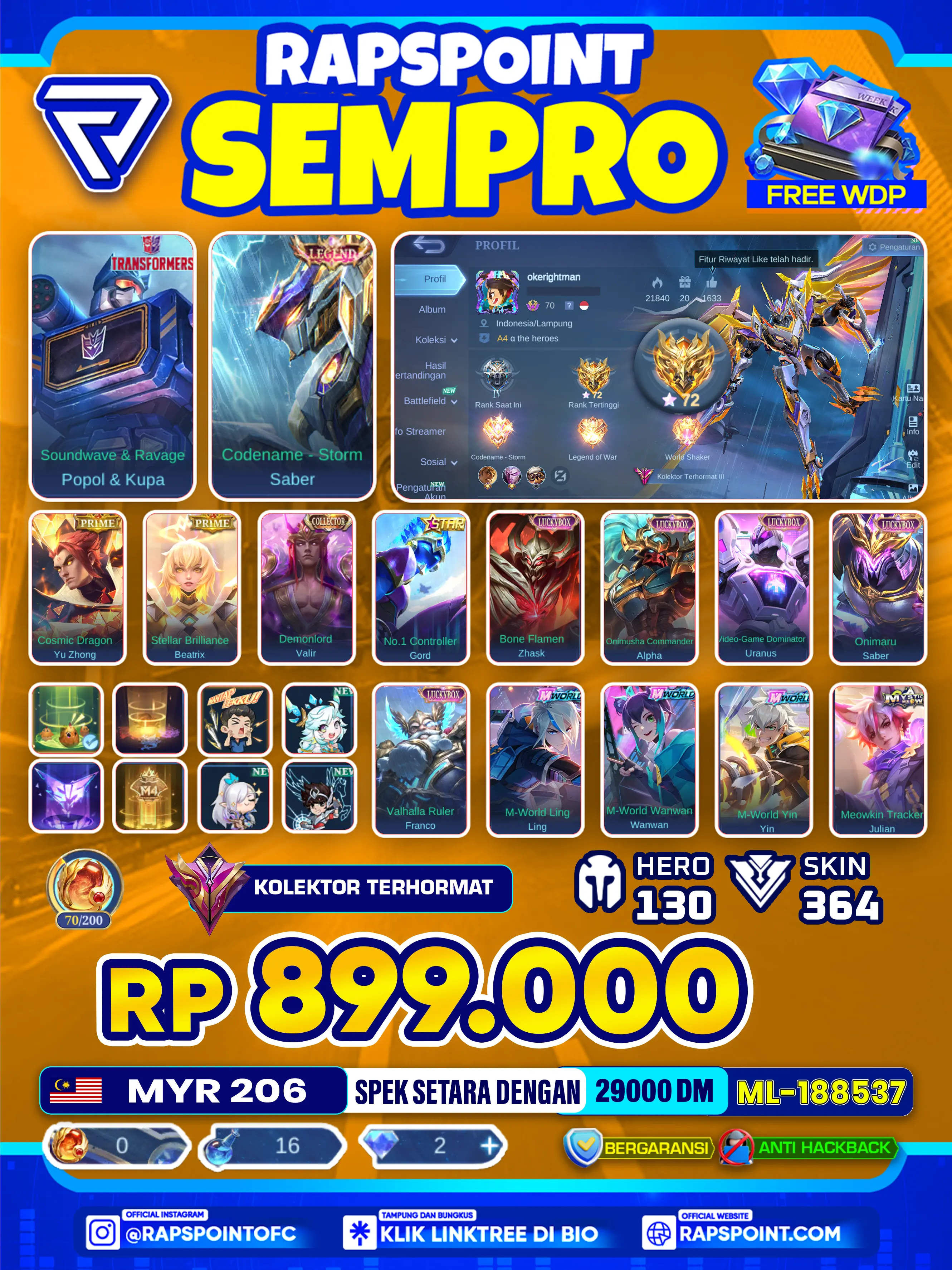SABER LEGEND